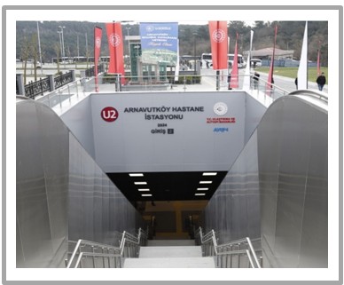 arnavutköy metro Logo