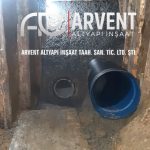 Tünel kazısı koruge boru hattı entegre contalı boru hattı iksalı tünel arvent altyapı inşaat