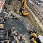 şantiye proje altyapı çalışmaları kanalizasyon yağmur suyu ve rögar kurulumları arvent altyapı inşaat