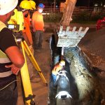 7/24 acil altyapı kanalizasyon hattı yapım işleri