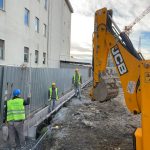 Yağmur suyu hattı otopark ve çevre yol sularında altyapı