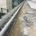 yağmur suyu için polimer kanallı ızgara hattı yapımı arvent altyapı inşaat