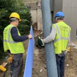 Temel drenaj hattı altyapı ve yalıtım uygulaması – Arvent Altyapı İnşaat